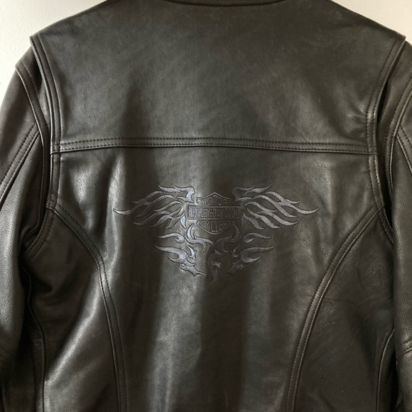 High quality vintage Harley Davidson genuine leather jacket - Picture 5 of 5